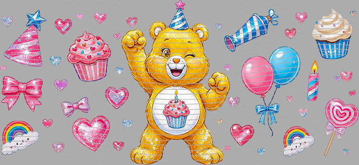 16oz Care Bears-Be-268